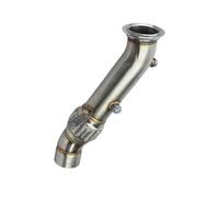 Car End Pipes For BMW F12 F13 535i 640i 740Li F01 35iX 2010-2015 Turbo Catless Exhaust Catless Down Pipe N55 Downpipe 3.5inch