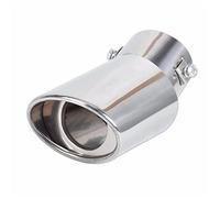 Car End Pipes For BMW F15 X5M E71 E87 E63 E64 F06 X6 X6M E82 E46 E90 Car Exhaust Muffler Tip Round Stainless Steel Pipe(A)