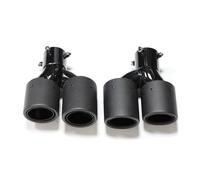 Car End Pipes For BMW For G20 G21 330i 325i 2020+ Steel Exhaust Tip Carbon Fiber Car Exhaust Pipe Muffler Tip Tailpipe 63mm Nozzle Tail Pipe Exhaust Pipe Cap(Type G)