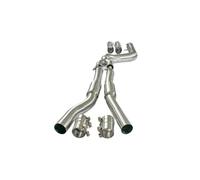 Car End Pipes For BMW For M240 G42 3.0T 2019 2020 2021 2022 2023 Performance Exhaust Mid Pipe Exhaust Tail Pipe