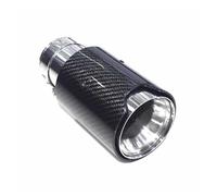Car End Pipes For F87 F80 F82 F83 F90 M2 M3 M4 M5 Exhaust Tips 63mm Inlet 92mm Outlet Tail End Pipe Muffler Nozzles(Silver)