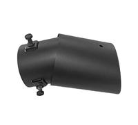 Car End Pipes For Kia Interface 63mm Universal Aluminum Alloy Exhaust Muffler Tip Pipe Accessories(Curved)