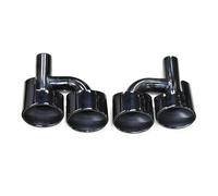 Car End Pipes For Mercedes For Benz C-Class W204 E-Class W212 S-Class W221 Exhaust Pipe Upgrade C63 Quad Muffler Tip Nozzle