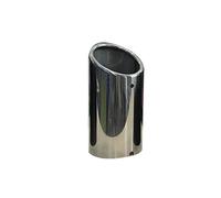 Car End Pipes For VW For Tiguan For MK2 For Golf 6 1.4T 1.6L Exhaust Tip Pipe 70mm Stainless Steel Car Exhaust Muffler(1pcs Silver)