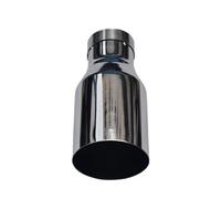Car End Pipes Stainless steel vehicle universal exhaust car muffler tail throat Car End Pipes(63MM IN-89MM OUT)