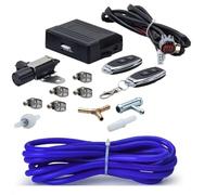 Car End Pipes Universal Wireless Remote Vacuum Exhaust Cutout Valve Controller Set with 2 Remotes End Pipes(Plastic)