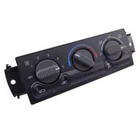 Car Energy Saving Air Conditioning Ventilation 15753264 Air Conditioner Heater Control Panel ompatible with Sierra 1999-2002