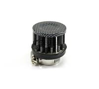 Car Engine Air Intake Hose 2018 Universal Car Round Conical Air Filters 25 MM Clip-On Auto Cold Mini Intakes Parts(Black)