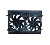 Car Engine Cooling Fan Dual Radiator Engine Cooling Fan Assembly 3QF121207 3QF959455BC Compatible With VW For Atlas For Cross Sport V6 3.6L 2020 2021 2022 2023