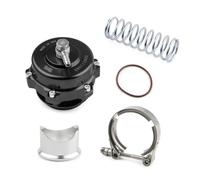 Car Engine Exhaust Valves 50mm Blow Off Valve CNC BOV with V-Band Flange(Black-Have Logo)