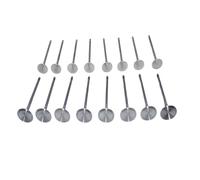 Car Engine Exhaust Valves Exhaust Control Valve 16pcs Intake & Exhaust Valve Kit Fit for Audi Fit for VW GTI Tiguan 2.0TFSI CAEB Engine 2011-2015