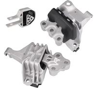 Car Engine Mount Compatible with Dodge for Dart 2.0L 2.4L 2013 2014 2015 2016 3PC Engine Motor Transmission Mount Bracket Support Holder 68081488AH