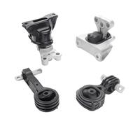 Car Engine Mounts Compatible with Civic 1.8L 2006 2007 2008 2009 2010 2011 4Pcs Engine Motor Transmission Mount Bracket Support Holder Anti Shake