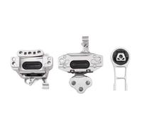 Car Engine Mounts Compatible with Jeep for Cherokee 2.4L 2014-2019 3PCS Car Engine Motor Transmission Mount Bracket Support Anti Shake 68192831AF