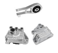 Car Engine Mounts for Jeep for Compass 2.4L 2017-2020 3Pcs Engine Motor Transmission Mount 68258599AA 68363755AA Automobile Engine Bracket