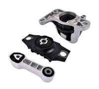Car Engine Mounts,Front Engine Mount 3PCS Engine Motor Transmission Mount Fit for Fiat 500 2012-2018 1.4L Abarth A5639 A5645 A5660 68073219AC