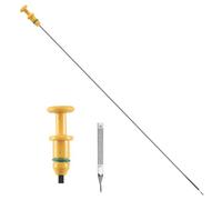 Car Engine Oil Dipstick OE1174G0 9812767180 57cm/22.44inch | Oil Level Gauge Compatible for Peugeot 207 208 307 308 408 508 3008 5008 RCZ Compatible for Citroen C3 C4 C5 C6 DS3 DS5