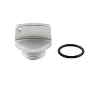Car Engine Oil Filler Cap For Suzuki GSXR600 GSXR750 GSXR1000 SV V (Silver) | Compatible with Suzuki GSXR600 GSXR750 GSXR1000 SV V Strom 250 650 1000 Bandit 1200 S GSR 400 750 RM RMZ 80 85 125 450
