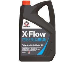 Car Engine Oil Service Kit Pack 5L COMMA 5W-30 Fully Synthet Funnel Gloves Cloth
