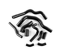 Car Engine Radiator Hoses 7PCS Compatible With for GOLF MK4 for BORA for J&etta 1.8t AUM AUQ 3-ply Silicone Radiator Coolant Hose Upper And Lower(Orange)