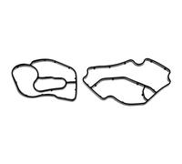 Car Engine Rubber Oil Filter Housing Seal Gasket Kit Compatible with Mercedes Benz ML320 ML350 R320 Dodge Sprinter Oil Cooler Seal Replacement 6421840080 6421801410