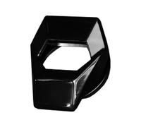 Car Engine Start Stop Button Cover, Auto Power Control Zinc Alloy Trim, Alloy Ignition Button Decorative Protective Cover, Engines Start Stop Accessory For Most Cars (Black)