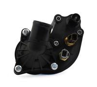 Car Engine Thermostats Compatible With Explorer 1997 1998-2000 2001 YU3Z8A586AA 2L2Z8592BA Auto Engine Coolant Thermostat Housing Assembly With Sensor