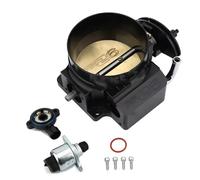 Car Engine Throttle Body For Chevy For Corvette For SSR For TrailBlazer LS1 LS2 LS3 LS6 For LSX Car Parts Black 92mm/102mm Billet Aluminum Throttle Body(92mm Black)
