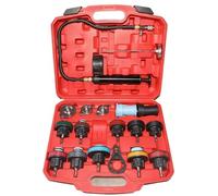 Car engine timing 18-piece Vacuum Radiator Pressure Testing Kit Cooling System Leak Detection Compatible With 1995 1996 1997 1998 1999