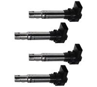 Car Engines Ignition Coil Compatible With For Tiguan For 5n For 1.4Tsi For 4motion 2007 2008 2009 2010 2011 2012 2013 2014 2015 2016 2017 2018 4 Pcs Car Ignition Coil
