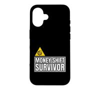 Car Enthusiast Money Shift Survivor Manual Transmission Case for iPhone 16