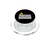 Car Enthusiast Money Shift Survivor Manual Transmission PopSockets PopGrip for MagSafe