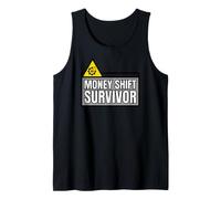 Car Enthusiast Money Shift Survivor Manual Transmission Tank Top