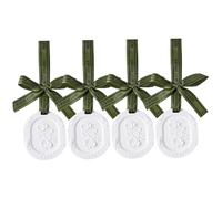 Car Essential Oil Diffuser, 4PCS Hanging Stone Diffuser with Ribbon, Long-Lasting Use Fragrance Disc for Women Men