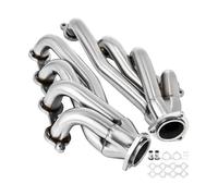 Car Exhaust Hose For Chevy LS1 LS2 LS3 LS6 LS10 SUV/Truck Exhaust Header Set 1 3/4" Turbo Headers Stainless Steel Exhaust Headers