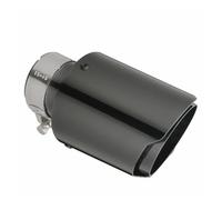 Car Exhaust Muffler 1 Piece Car Stainless Steel Muffler Tip Exhaust System Universal Straight Decoration Exhaust Pipe Mufflers(57mm-101mm)
