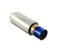Car Exhaust Muffler Car Exhaust Muffler Pipe 2'' To 3'' Universal Straight Racing System End(L1YZ401e-HPJ)