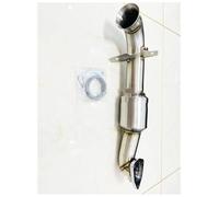 Car Exhaust Muffler Pipe For Mini For Cooper R55 R56 R57 R58 R59 R60 N14 N18 Engine Turbo Exhaust Pipe With 200cell Catalyst 2.5'' OD Downpipe Tailpipe