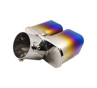 Car Exhaust Muffler Tip Pipe For Volvo S40 OUSDUO(Blue)