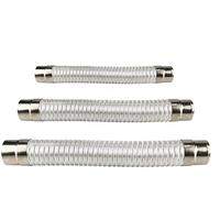 Car Exhaust Muffler Various Flexible 5cm-9cm Diameter Exhaust Flexible Pipe Fittings 1m/1.5m Length Duct Ventilation Fume Hot Air Steam Exhaust Pipe Car Exhaust Pipes(Color:Width 9cm length1.5m)