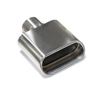 Car Exhaust Pipe 1 Pcs For All Car Exhaust System Auto Tailpipe Muffler Tip 304 Stainless Steel Universal Tip Exhaust Pipe