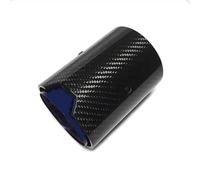 Car Exhaust Pipe 1 Piece For Bmw For F87 F80 F82 F83 F90 For M2 For M3 For M4 For M5 For M6 Carbon Exhaust Tips Muffle Nozzles Tails(Bluing 67-93mm)