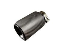 Car Exhaust Pipe 1Piece For BMW For M2 For M3 For M4 Performance Car Matte Black Exhaust Pipe Muffler Tip Accessories Nozzles Tailpipe(IN 60 OUT 92MM)