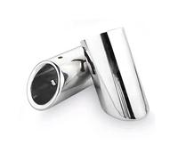 Car Exhaust Pipe 2pcs For Q7 For TDI For Quattro 2006 2007 2008 2009 2010-2013 Exhaust Pipe Chrome Stainless Steel Muffler Tip Car End Pipes(1)