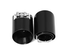Car Exhaust Pipe 2pcs Lot Exhaust Tip For BMW 3 Series For G20 For G21 Pipe Tailpipe 320d 330i 330e 320i Muffler Directly Plug Tailpipe(Style E)