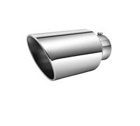 Car Exhaust Pipe 5 Inch Inlet 8 Inch Outlet Car Universal Straight Exhaust Tail Throat Tailpipe Exhaust Tip 15inch Length Tailpipe