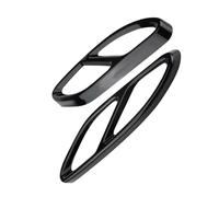 Car Exhaust Pipe Cover 2 Pcs Left Right Car Tailpipe Throat Frame Outlet Muffler Bumper Exhaust Pipe Trim Cover Compatible With Benz For A-Class W176 2016 2017