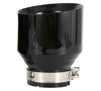 Car Exhaust Pipe Exhaust Pipe Universal Bevel Edeg Shiny Muffler Tip For VW 1 PC Car Stainless Steel Covers Trims Tail