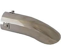 Car Exhaust Pipe Exhaust Tips Muffler Simply Curved Stainless Steel Exhaust Trim, 63 Mm, Easy To Install, Provide In Shrink-wrap Packaging (Size : 45-72 mm)