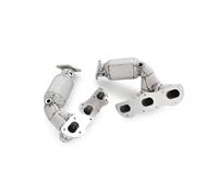 Car Exhaust Pipe For 981 For Cayman For Boxster 3.4 2012 2013 2014 2015 Exhaust Manifold Header With Heat Shield Exhaust Tips(Without catalysis)